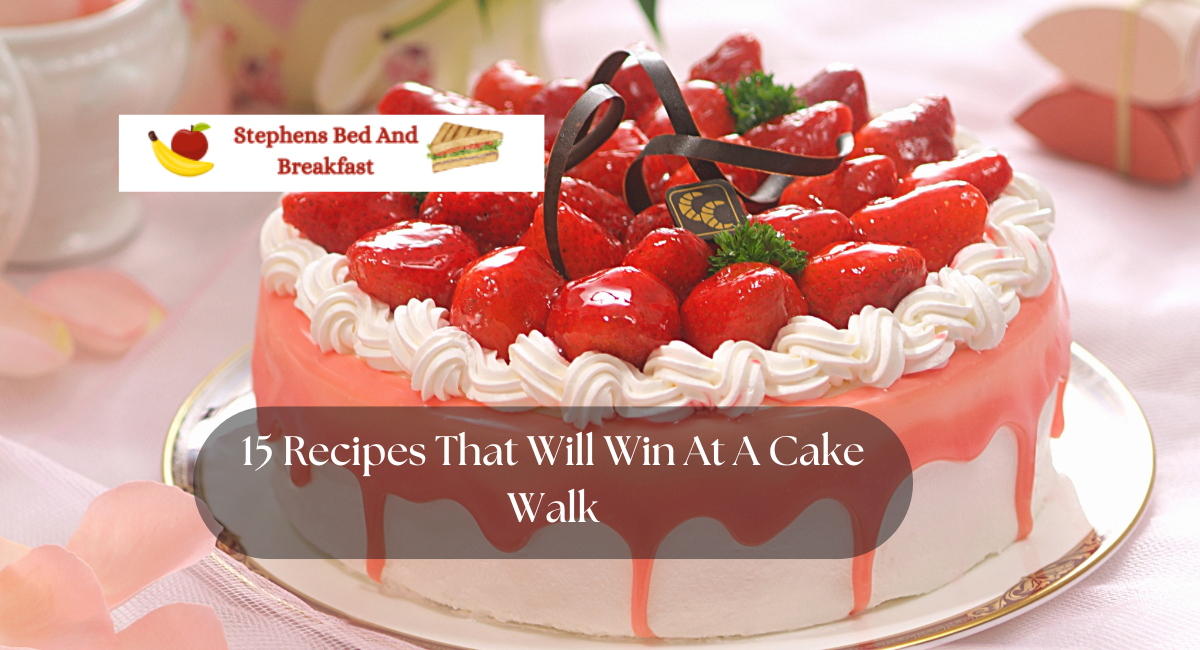 15 Recipes That Will Win At A Cake Walk